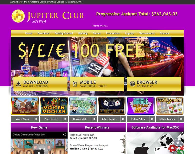 Jupiterclub Online Casino
