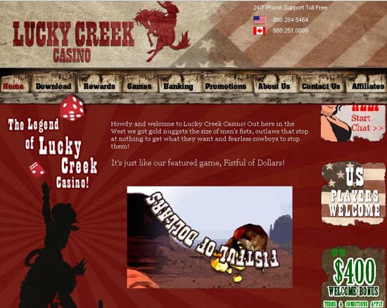 Lucky Creek Casino Promotions